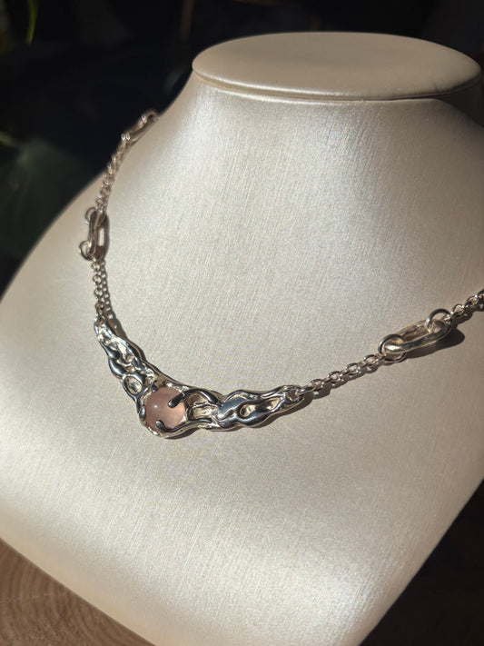 Rose Quartz Necklace image 1