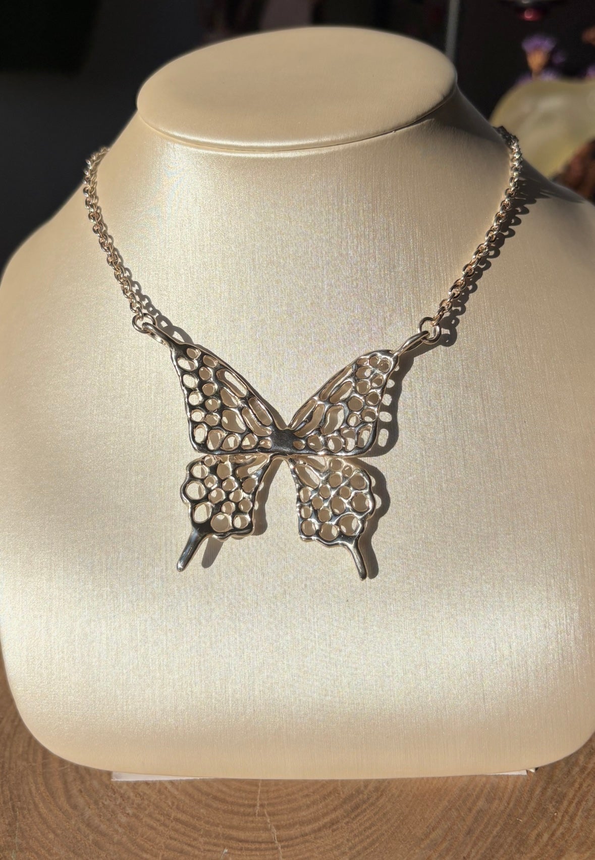“Papilio Paris” Butterfly Pendant image 0