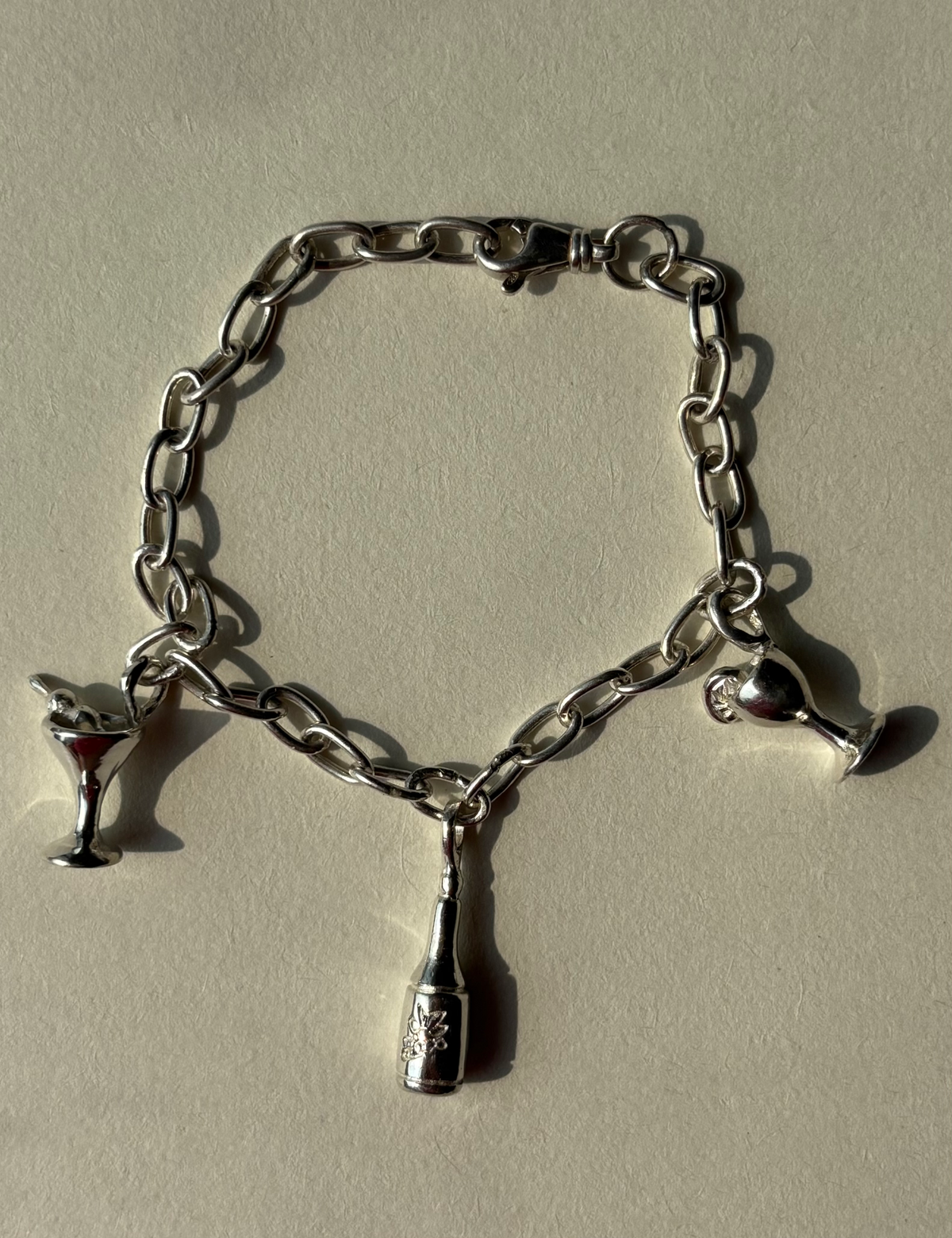 “Late Night Cocktails” Charm Bracelet  image 0