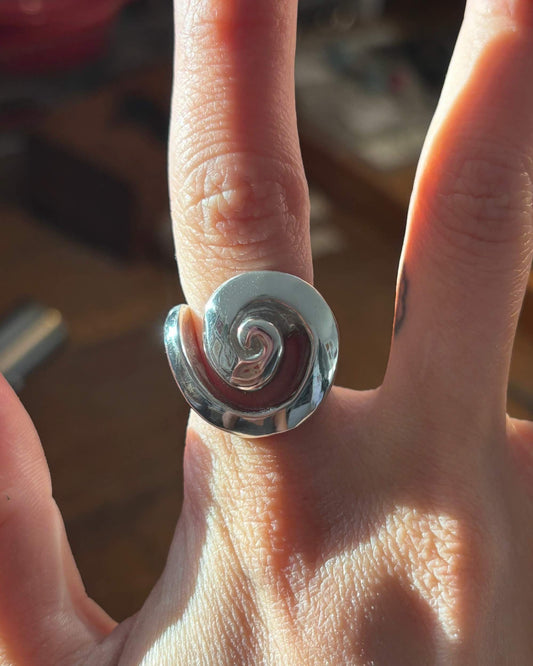 Spiral Shell Ring