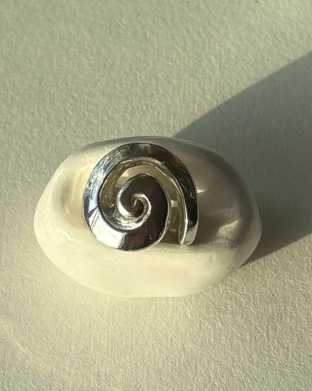 Spiral Shell Ring