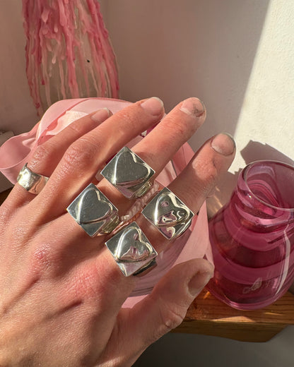 Chunky Heart Ring