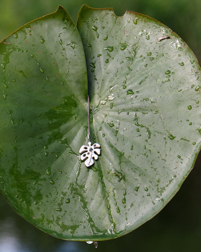 Monstera Leaf Necklace image 0